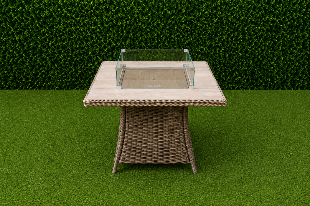 Amalfi Compact Fire Pit Suite