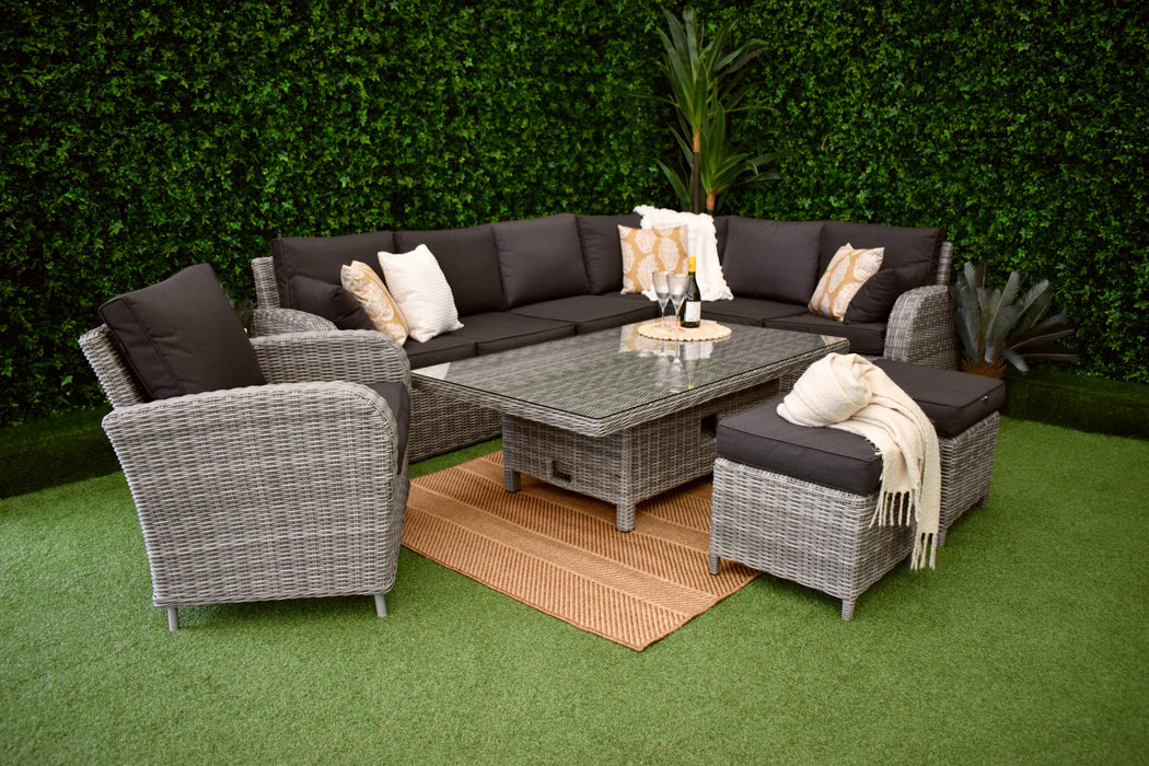 Tuscany L-Corner with Armchair