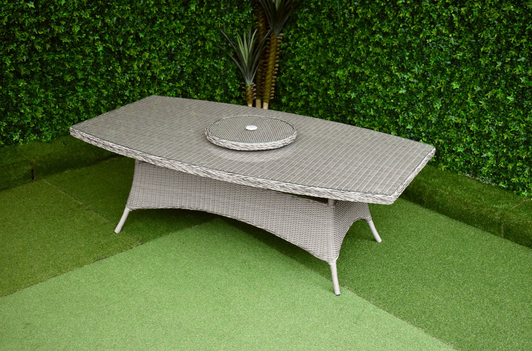Verona Eight Highback Dining Charcoal