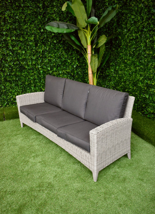 Verona Five Piece Sofa Charcoal Suite