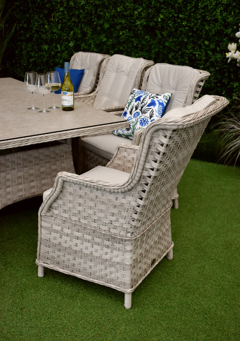 Boston Eight Rectangle Dining Suite