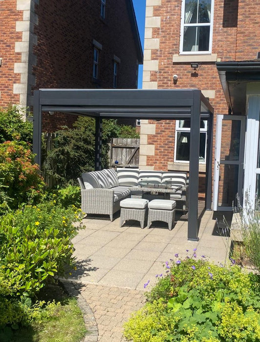 Chelsea 3m x 3m Manual Pavilion with Lights