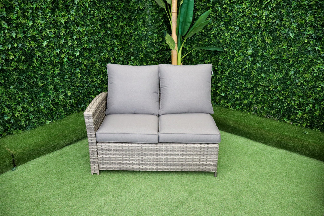 Monaco Curved Corner Firepit Suite