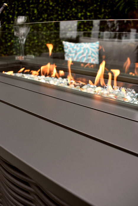Sorrento Sofa Fire Pit Suite Anthracite Grey