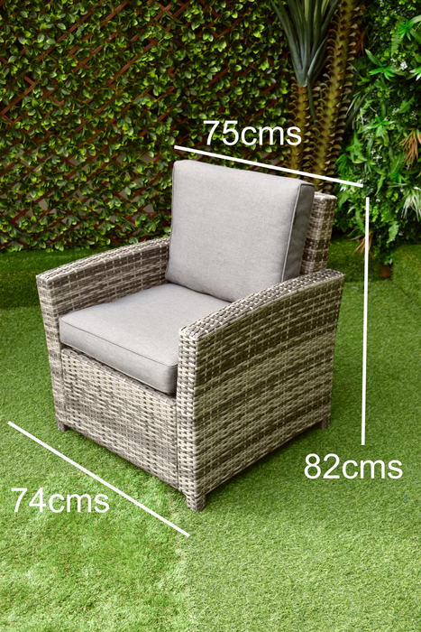 Monaco Five Piece Sofa Fire Pit Suite