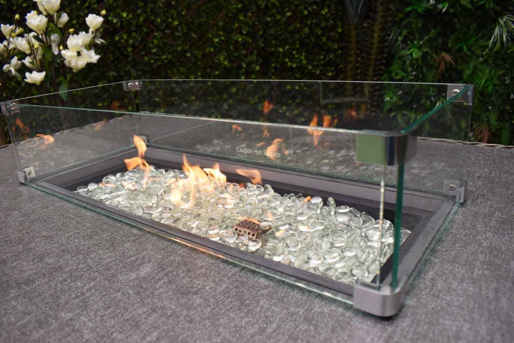 Monaco Five Piece Sofa Fire Pit Suite