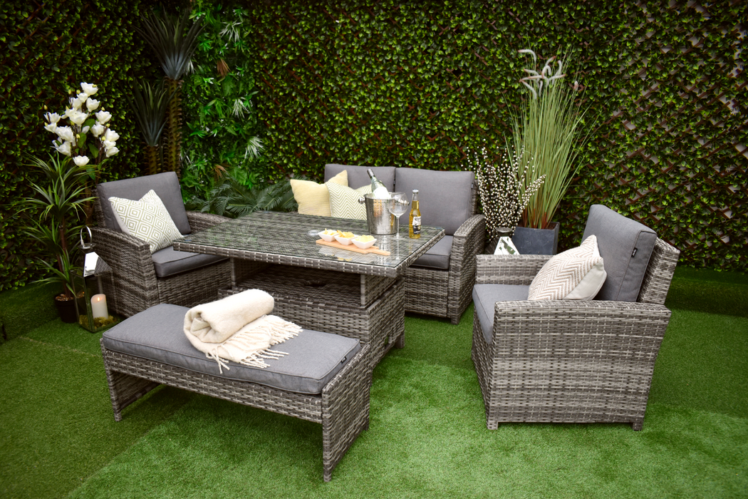Monaco rattan garden furniture deals