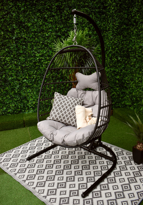 Naples Foldable Single Hanging Chair