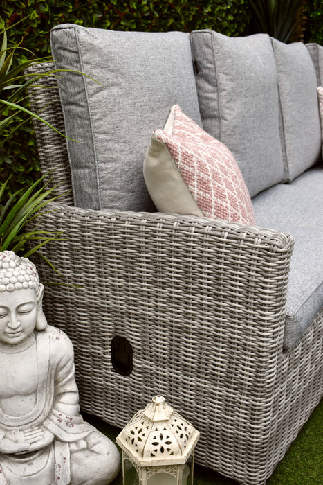 Tuscany L-Corner Reclining Grey