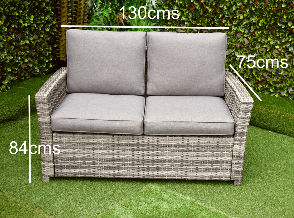 Monaco Five Piece Sofa Fire Pit Suite