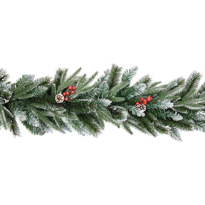 New Jersey Pine and Berry Garland - 1.8m