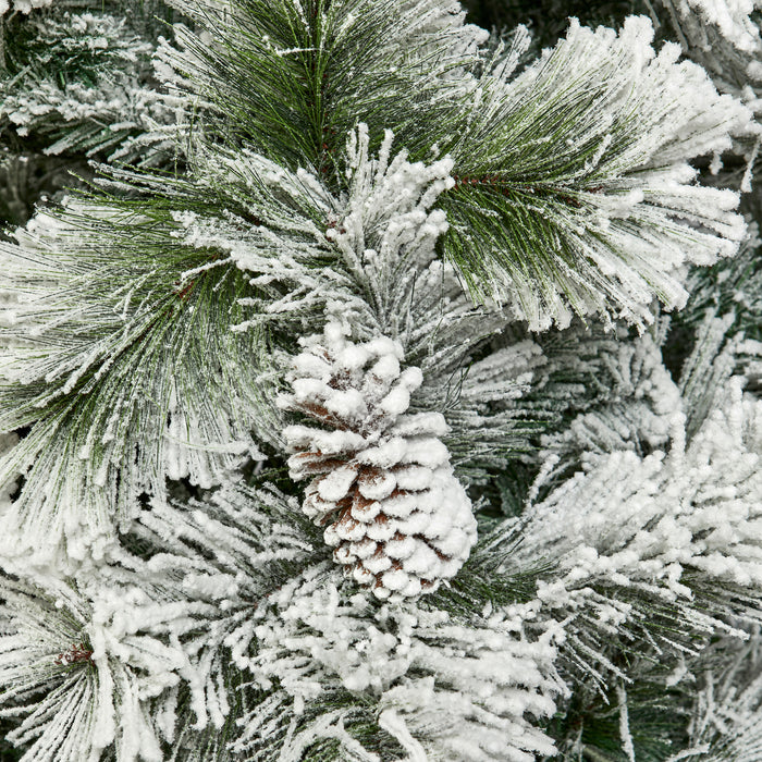 6ft Lumi Spruce Tree with Pinecones