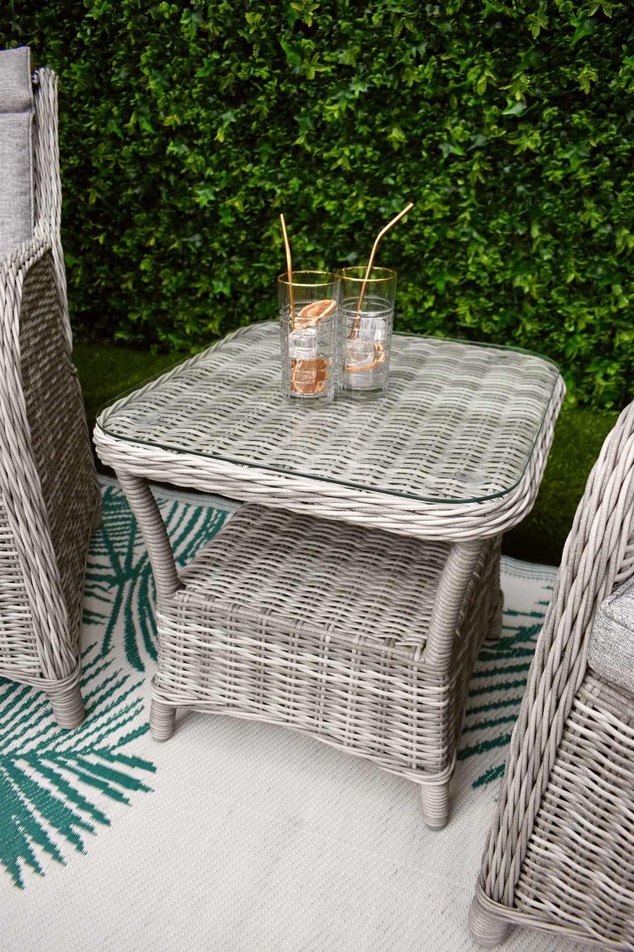 Tuscany Reclining Bistro Grey — eurogardenandhome