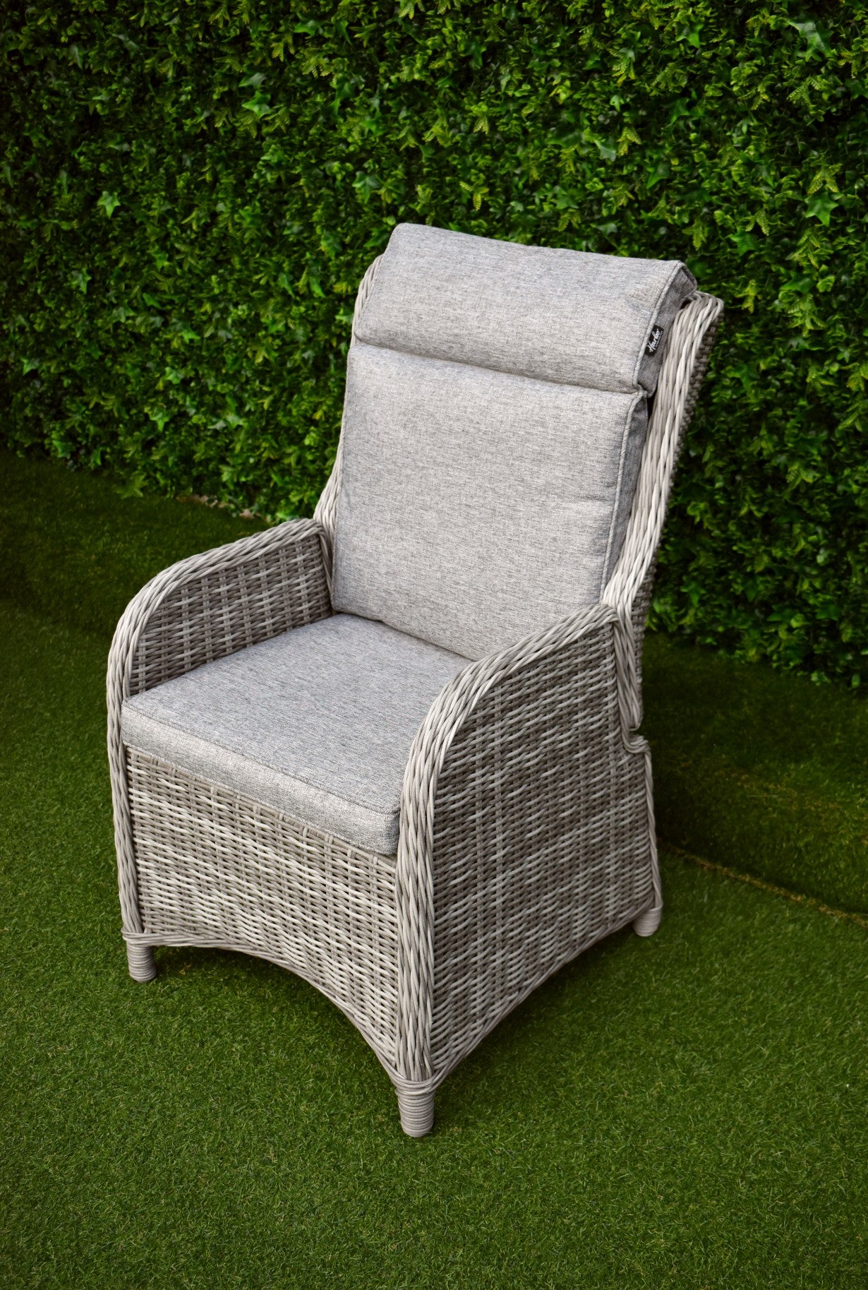 Tuscany Reclining Bistro Grey — eurogardenandhome
