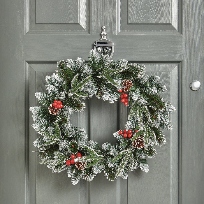 New Jersey Pine and Berry Wreath