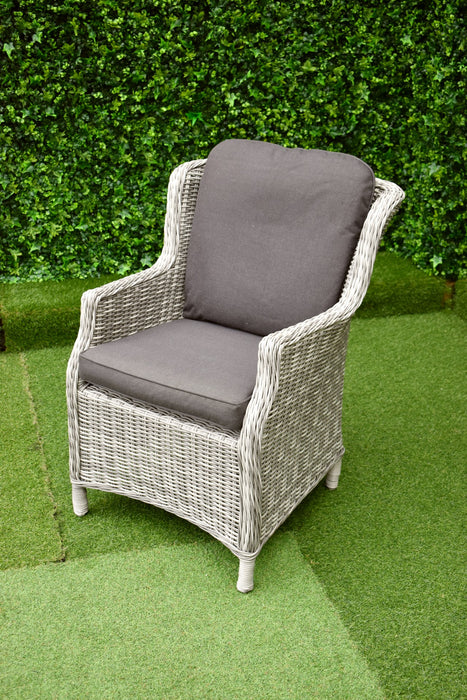 Tuscany Six Seater Windsor Suite Charcoal
