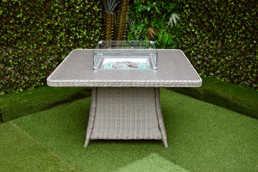 Verona 120cm x 120cm Fire Pit Table