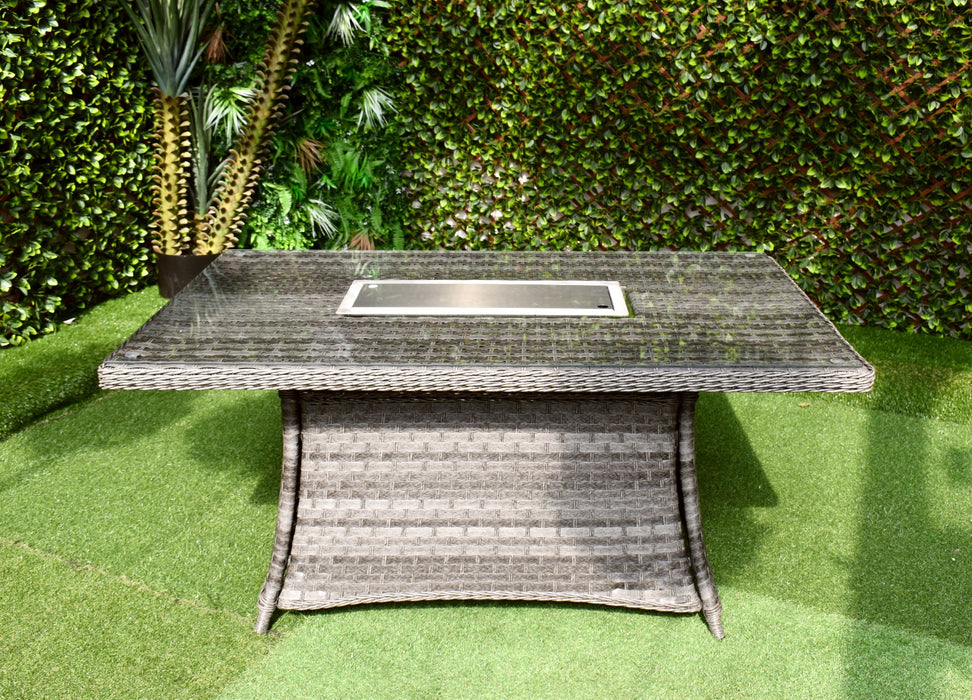 Algarve L-Corner Fire Pit Suite