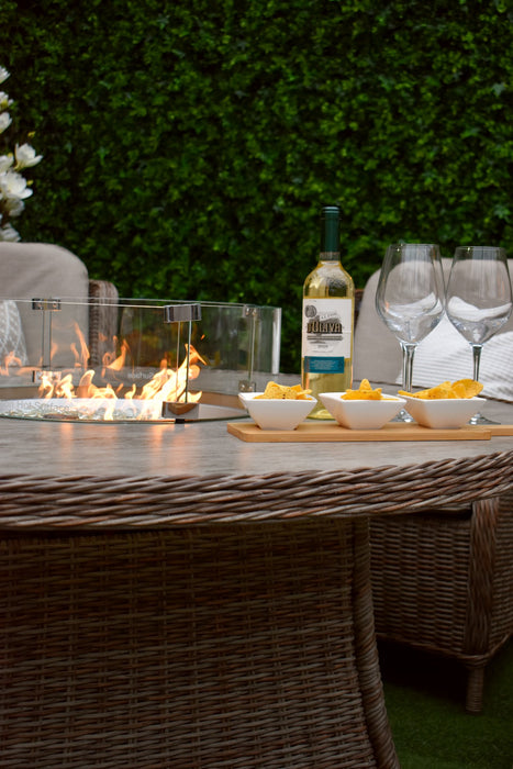 Madrid Six Seater Windsor Firepit Suite