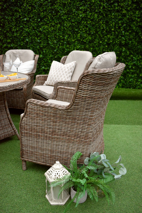 Madrid Six Seater Windsor Firepit Suite