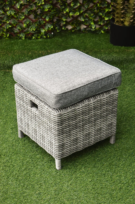 Tuscany L-Corner with Armchair Grey