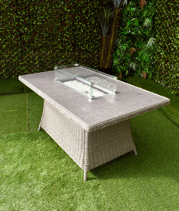 Verona 150cm x 90cm Firepit Table